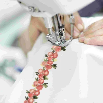  1 шт. 15 ярдов цветочная кружевная отделка свадебное платье аппликация DIY Материалы одежды