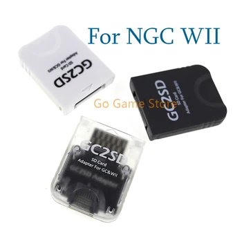20 шт. Для универсального устройства чтения карт памяти NGC WII Nintendo GameCube Wii GC2SD TF Card Reader Адаптер для игровой консоли NGC Wii