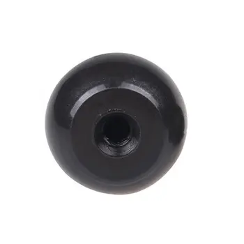 2шт M10 M12 M16 Бакелитовый шарик из камеди 32 мм-50 мм наружный диаметр ручные гайки сферические круглая ручка механическая гайка захвата черный