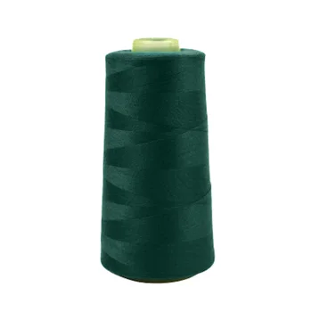 40s / 2 швейных нитки Высокопрочная шелковая ткань Шитье для аксессуаров DIY 3000 ярдов / рулон синего и темно-зеленого цветов