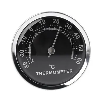 58 мм Мини-автомобильный термометр -30 ~ 60 °C с двусторонней наклейкой Легкий