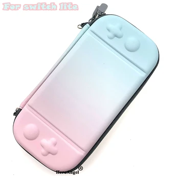 8 цветов Портативная сумка для хранения Nintendo Switch Защитный чехол для игровой консоли для Switch Lite 8 шт. Силиконовые колпачки
