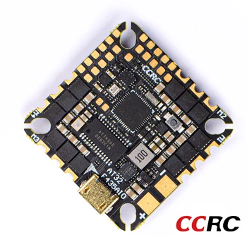 CCRC AT32F435 Полетный контроллер AIO 40A BLHELI32 ESC ICM -42688-P 25,5X25,5 мм 2-6S для дронов FPV Freestyle
