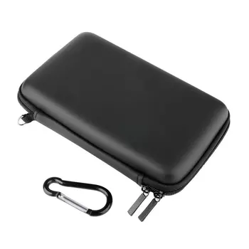 Cool Black EVA Skin Carry Жесткий чехол Сумка 18,5 x 11 x 4,5 см для Nintention 3DS LL с ремешком Игровые аксессуары Nintendo