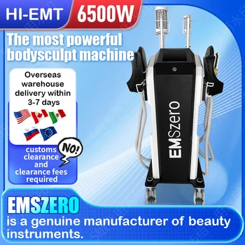 EMSSLIM NEO Тренажер для похудения Тренажер для похудения 6500 Вт Hi-emt EMSZERO с роликовым массажем Косметический инструмент