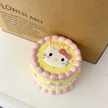Hello Kitty Sanrio Плюшевые Kawaii Мультфильм Милые Куклы Керамическая банка для хранения Аниме Плюшевые игрушки для девочек Детские игрушки Подарок на день рождения