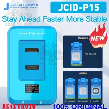 JC JCID P15 Nand Программатор для IPhone 7 8 X 11 12 13 14 15 Pro MAX Жесткий диск BGA 60/70/315 Чтение данных Запись Отвязать WIFI Инструмент