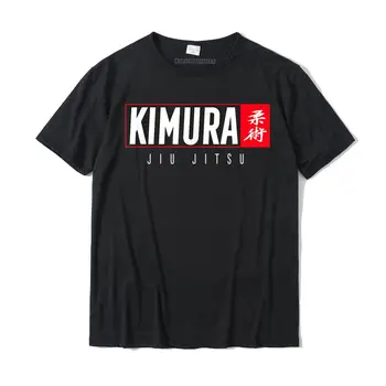 Kimura - Рубашка для джиу-джитсу - BJJ - Бразильские боевые искусства Футболки Графический дизайн Хлопок Мужские топы Футболки Модные