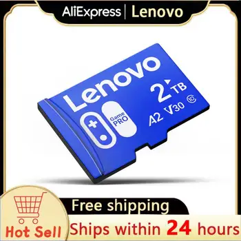 Lenovo 2 ТБ Micro TF SD-карта Высокоскоростная 1 ТБ 512 ГБ 256 ГБ Карта флэш-памяти 128 ГБ Портативная SD-карта для Nintendo Switch Новинка