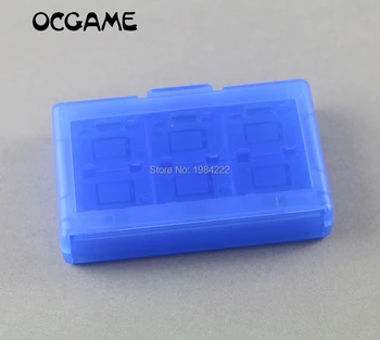 OCGAME высококачественный защитный жесткий чехол для хранения игровых карт для коммутатора 24-в-1 синий