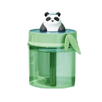 Panda Увлажнитель воздуха USB Maker Атомайзер для детей Подарок Mute Ультразвуковой увлажнитель Зеленый