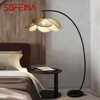SOFEINA Nordic Торшер Светодиодный Современная Мода Простая Личность Диван Стоячий Декор Светильники для дома Гостиная Спальня