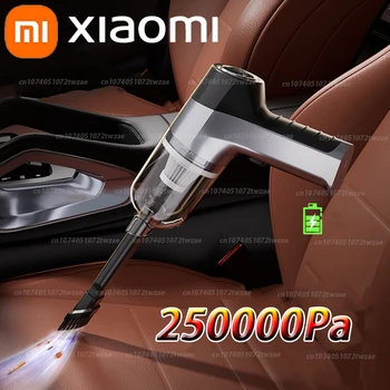 Xiaomi Автомобильный пылесос 4 в 1 Беспроводной пылесос Duster Ручной вакуумный насос для дома Беспроводное сильное всасывание 100000 об/мин