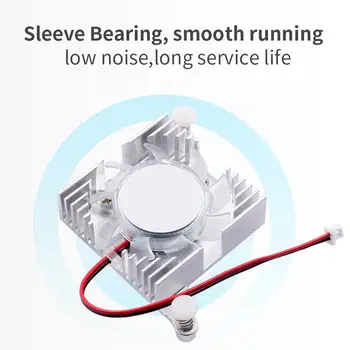 Алюминиевый вентилятор охлаждения для платы разработки Orange Pi 5 Plus