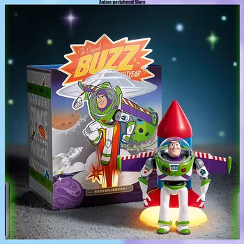 Аниме Disney Buzz Lightyear Rocket Speaker Bluetooth Для Мальчика Подарок на День Рождения Новогодние Подарки Мультфильм Ночник Детские Игрушки Подарки