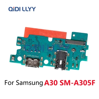 Для Samsung Galaxy A30 SM-A305F USB Зарядное устройство USB Зарядное устройство Порт Док-станция Разъем Плата Гибкий кабель
