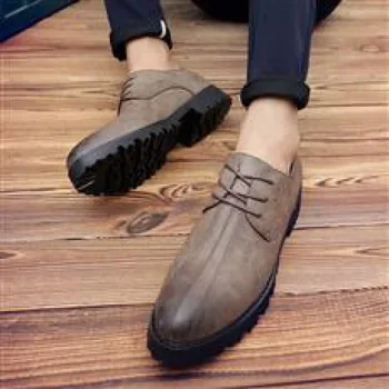 Кожаная обувь Мужская летняя дышащая 2022 Новая мужская мужская обувь Мужская британская деловая одежда Рабочая обувь для собеседования