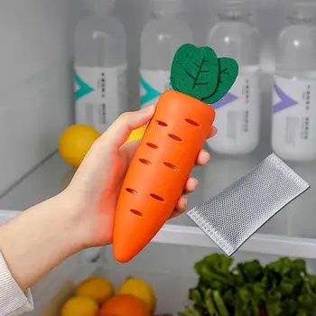 Креативный морковный холодильник Коробка с дезодорантом Холодильник Коробка с дезодорантом Настенный холодильник Очиститель Бытовой дезодорант