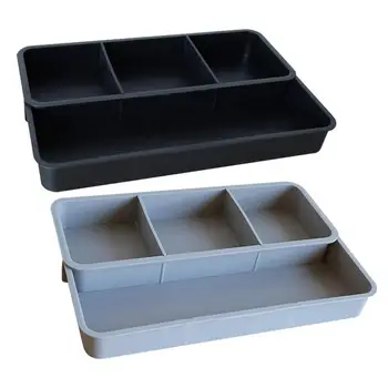 Кухонный ящик для хранения Многофункциональный термостойкий расширяемый кухонный ящик Компактный регулируемый лоток для столовых приборов для стола