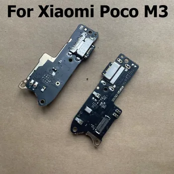 Новинка для Xiaomi Poco M3 USB Зарядное устройство Порт Разъем док-станции Разъем Зарядная плата Гибкий кабель M2010J19CG M2010J19CI