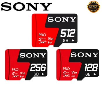Оригинальная карта SONY Micro SD Высокоскоростная карта памяти SD 1 ТБ 512 ГБ 256 ГБ MicroSD U3 A2 TF Флэш-карта для настольной камеры телефона Xiaomi