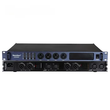 профессиональный аудиоусилитель 1U 2/4 канала 450 Вт Цифровой усилитель мощности для домашнего караоке сабвуфер DJ Аудиооборудование Система