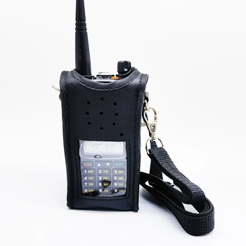 Прочный BaoFeng UV-9R Series Walkie Talkie Мягкий кожаный чехол Чехол Сумка для UV-9R Plus Pro A58 BF-9700 GT-3WP UV-XR UV-5S Радио