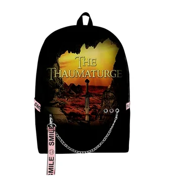 Рюкзак на молнии Thaumaturg Game 2023 Повседневная школьная сумка Harajuku Уникальная дорожная сумка