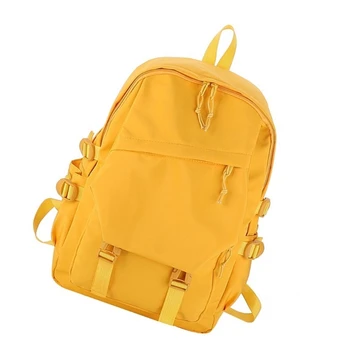  Стильный ретро Красочный женский рюкзак Нейлоновый рюкзак Школьная сумка большой емкости